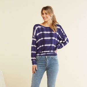 Evereve Peyton Jensen Gemma Tie Dye Top